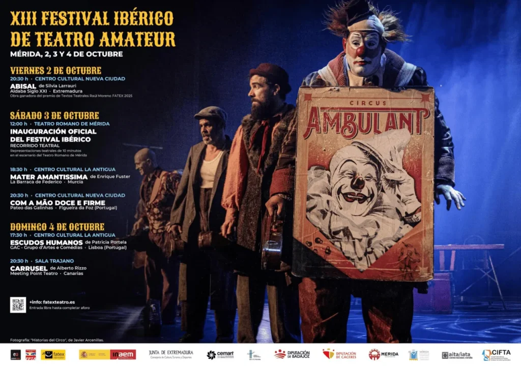 XIII Festival Ibérico de Teatro Amateur Cartel XIII Festival Ibérico de Teatro Amateur